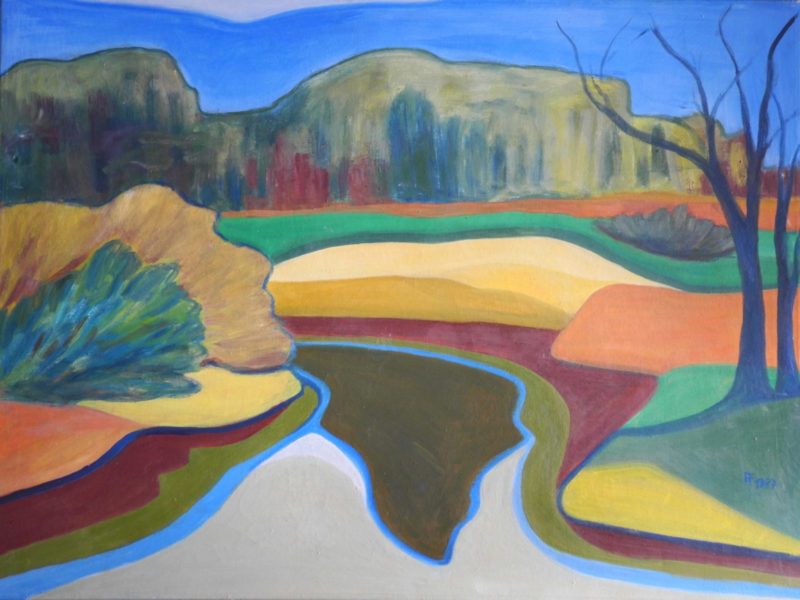 River – Landscapes constructivism – 034 1