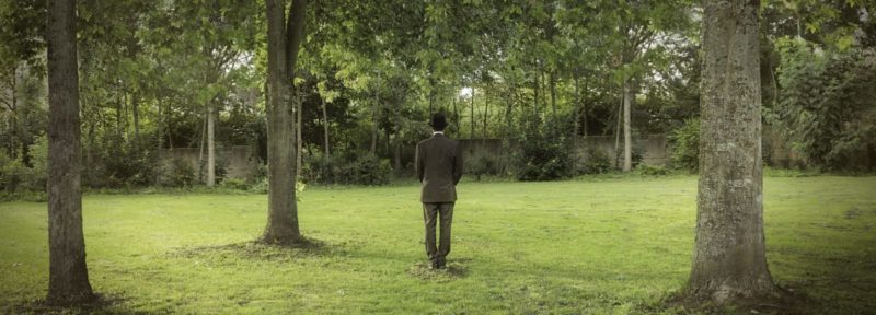 Man with Hat – Lost in between trees 1