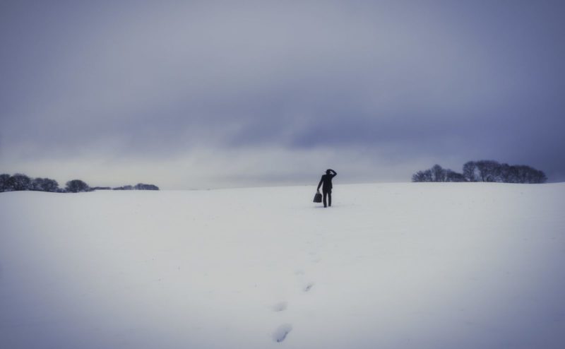 Man with Hat – Snowy winter 1