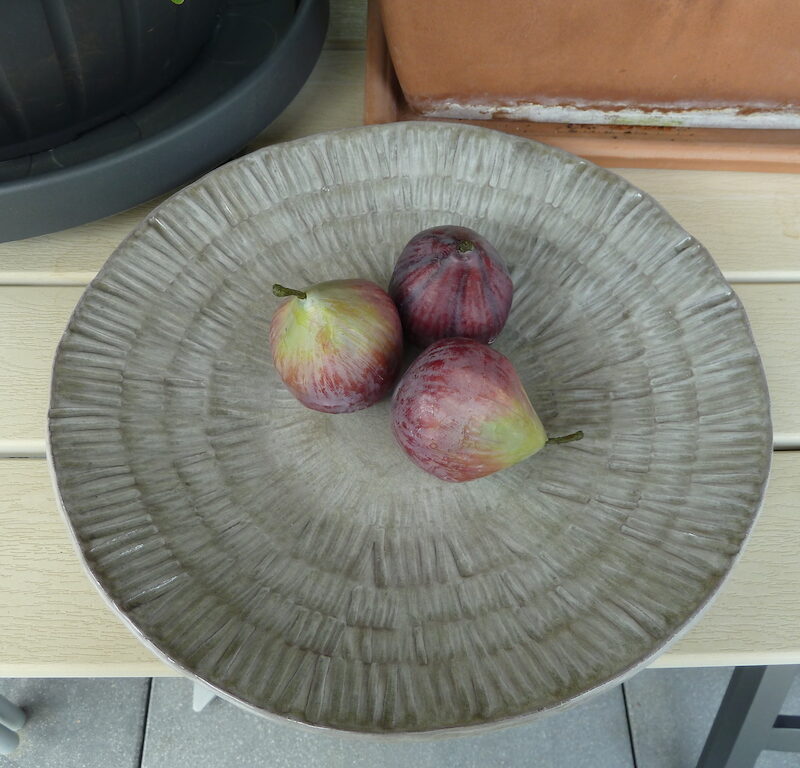 Renata Sandini, No 424 : Coupe à fruits ronde en céramique 30cm